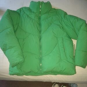 Zara Emerald Green Outerwear